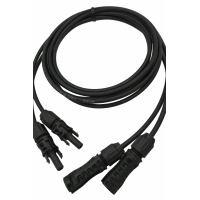 Solar-Verlängerungskabel 4 mm² Set mit Original Stäubli MC4-Steckern (schwarz/schwarz) 2