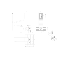 S2 Dachhaken aus massivem Aluminium 7