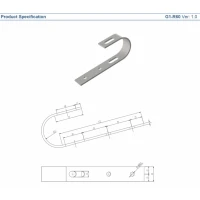 Solar-Montage Haken für runde Geländer 2